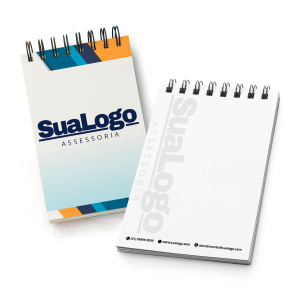 Bloco capa dura 10,5 × 15,5 cm